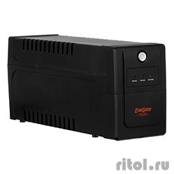 Exegate EP285474RUS  ExeGate Power Back BNB-850.LED.AVR.EURO.RJ.USB &lt;850VA/480W, LED, AVR,2 , RJ45/11, USB, Black>  [: 1 ]
