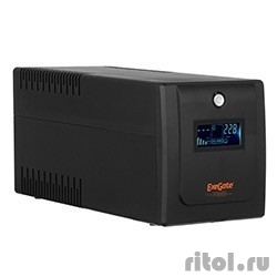 Exegate EP285529RUS ��� ExeGate SpecialPro Smart LLB-2200.LCD.AVR.C13.RJ.USB <2200VA/1300W, LCD, AVR, 6*IEC-C13, RJ45/11, USB, Black>  [��������: 1 ���]