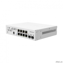 MikroTik CSS610-8G-2S+IN ���������� �����������, L2 8x1Gbit, 2SFP+, ���������� ������  [��������: 1 ���]