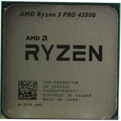 CPU AMD Ryzen 3 PRO 4350G OEM (100-000000148) {3,80GHz, Turbo 4,00GHz, Radeon Graphics, AM4}  [: 1 ]