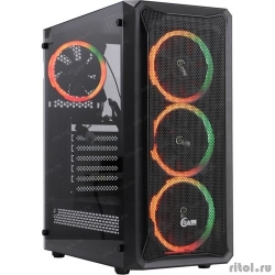 Powercase CMIZB-R4  Mistral Z4 Mesh RGB, Tempered Glass, 4x 120mm RGB fan, , ATX  (CMIZB-R4)  [: 1 ]