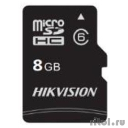 Micro SecureDigital 8Gb Hikvision HS-TF-C1/8G {MicroSDHC Class 10 UHS-I}  [: 1 ]