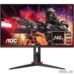 LCD AOC 23.8" 24G2ZU Gaming {IPS 1920x1080 240Hz 0.5ms 350cd 16:9 1000:1 8bit(6bit+FRC) 170/160 2xHDMI2.0 DisplayPort1.2 FreeSync(Prem) 4xUSB3.0 AudioOut 2x2W VESA}  [: 3 ]