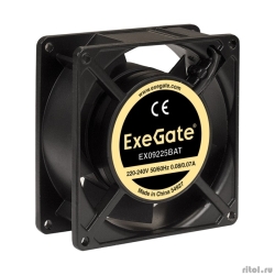 Exegate EX289004RUS ���������� 220� ExeGate EX09225BAT (92x92x25 ��, 2-Ball (������� ���������������), ������, 2600RPM, 35dBA)  [��������: 6 �������]