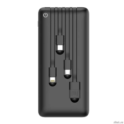 Perfeo Powerbank ABSOLUTE 10000mah In Micro usb,USB /Out USB,Micro usb,Type-C,Lightning, 2.1�/ Black (PF_B4878)  [��������: 1 ���]