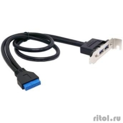 ORIENT C095,     2xUSB 3.0, Low Profile,   30, oem (31095)  [: 2 ]