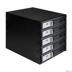 Exegate EX289284RUS ������� ��� HDD HS535-12G (�������������, �� 5*3,5" SATA3/12G SAS HDD,�������� 3*5,25" ���)  [��������: 1 ���]