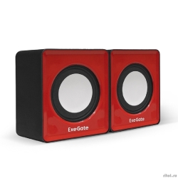 Exegate EX289920RUS ������������ ������� 2.0 ExeGate Disco 140 Red (������� USB, 2�3�� (6�� RMS), 100-20000��, �������)  [��������: 1 ���]