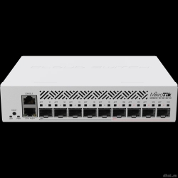 MikroTik CRS310-1G-5S-4S+IN ���������� �����������, 1RJ45 1Gbit, 5*SFP 1Gbit, 4*SFP 10Gbit, POE in, indoor case, RouterOS L5  [��������: 1 ���]