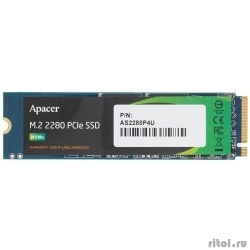 Apacer SSD M.2 256Gb PCIe Gen3x4, R3500/W1200 Mb/s, MTBF 1.8M, 3D NAND, NVMe AP256GAS2280P4U-1  [: 3 ]