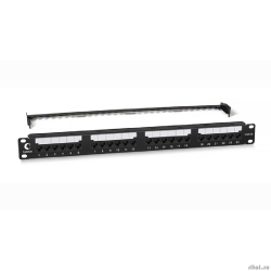 Cabeus PL2-24-Cat.5e-Dual IDC ����-������ 19" (1U), 24 ����� RJ-45, ��������� 5e, Dual IDC, � ������ ��������� �������������, new  [��������: 2 ������]