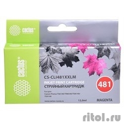   Cactus CS-CLI481XXLM  (12)  Canon Pixma TR7540/TR8540/TS6140/TS8140  [: 1 ]