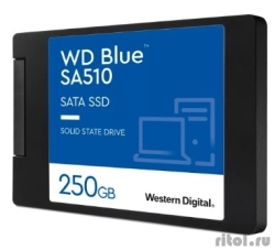 SSD WD 250Gb 2.5" SATA3 Blue SA510 (WDS250G3B0A)  [: 3 ]