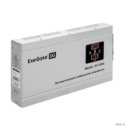 Exegate EX291739RUS ������������ ���������� ExeGate Master AV-2000 (2000��, 140-260�, ����. ��������� ����/���. ����������, 220±8%, ��� 98%, 5 ������� ������, ��������, �����.������, �����������, RTL  [��������: 1 ���]