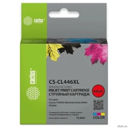 �������� �������� Cactus CS-CL446XL ������������ (15��) ��� Canon Pixma MG2440/2540/2940  [��������: 1 ���]