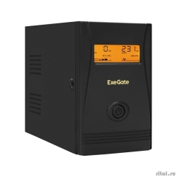 Exegate EX292775RUS  ExeGate Power Smart ULB-800.LCD.AVR.4C13 &lt;800VA/480W, LCD, AVR, 4*C13,  , Black>  [: 2 ]