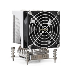 Exegate EX293434RUS ����� ExeGate ESNK-P0051AP4.PWM.4U.115x.Cu (Al+Cu, 4U, 5 ����. ������, LGA1150/1151/1155/1156/1200, TDP 165W, Fan 75mm, PWM, 1900-3800RPM, 2 ball bearing, 4pin, 44db, 650�, �� ����  [��������: 1 ���]