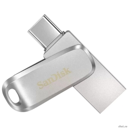 SanDisk USB Drive 128GB  Ultra Dual Drive Luxe, USB 3.1 - USB Type-C [SDDDC4-128G-G46]  [��������: 1 ���]