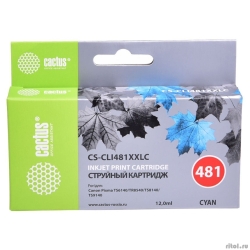   Cactus CS-CLI481XXLC  (12)  Canon Pixma TR7540/TR8540/TS6140/TS8140  [: 1 ]