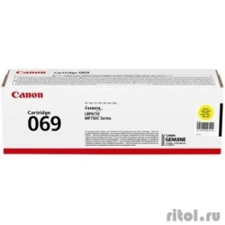 Canon Cartridge 069Y 5091C002 �����-�������� ��� MF752Cdw/MF754Cdw/LBP673Cdw 1900 ���. �����  [��������: 6 �������]