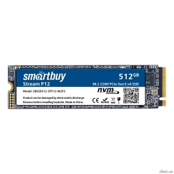 Smartbuy M.2 SSD 512Gb Stream P12 SBSSD512-STP12-M2P3 NVMe PCIe3   [: 3 ]