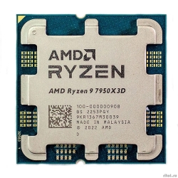 CPU AMD Ryzen 9 7950X3D OEM (100-000000908) {4.2GHz/AMD Radeon}  [: 1 ]