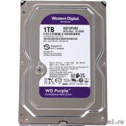 1TB WD Purple (WD11PURZ) {Serial ATA III, 5400- rpm, 64Mb, 3.5"}  [: 1 ]