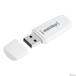 Smartbuy USB Drive 16Gb Scout White [SB016GB3SCW]  [��������: 1 ���]