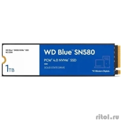 WD SSD Blue SN580 NVMe, 1000GB, M.2(22x80mm), NVMe, PCIe 3.0 x4, 3D TLC, WDS100T3B0E  [: 3 ]