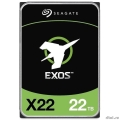 22TB Seagate Exos X22 (ST22000NM000E) {SAS 12Gb/s, 7200 rpm, 512mb buffer, 3.5"}  [: 1 ]
