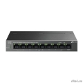 TP-Link LS109P ���������� ���������� � 9 ������� 10/100 ����/� (8 ������ PoE+)  [��������: 3 ����]