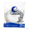 Cabeus PC-FTP-RJ45-Cat.5e-3m-LSZH ����-���� F/UTP, ��������� 5�, 2xRJ45/8p8c, ��������������, �����, LSZH, 3�  [��������: 2 ������]
