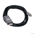Cablexpert ������-���������� � Type-C �� HDMI  v2.0, Mobile, 1.8�, ������, ������ (CCB-A-CM-HDMI-1.8M)  [��������: 3 ������]