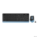 �������� (����������+����) A4TECH Fstyler FG1035, USB, ������������, ������ [fg1035 navy blue]  [��������: 1 ���]