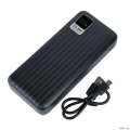Perfeo Powerbank WATERFALL 20000 mAh/LED �������/PD + QC 3.0/Type-C/2 USB/�����: 5A, max 22.5WBlack (PF_E1471)  [��������: 1 ���]