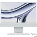 Apple iMac 24 2023 [Z19500023] (..) Silver 24" Retina 4.5K {Apple M3 8C CPU 8C GPU/16GB/512GB SSD/   EU}}  [: 1 ]