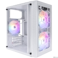 1STPLAYER FIREBASE X1 White / mATX / 3x120mm LED fans / X1-WH-3F1-W  [: 1 ]