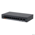 DAHUA DH-CS4010-8GT-60 8-�������� ���������� PoE �������� ����������; 8xRJ45 1G (PoE/PoE+/Hi-PoE/), 2xRJ45 1G (uplink); �������� �� 60��; PoE watchdog, �� 250�; �������: 53VDC;  [��������: 3 ����]