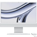 Apple iMac 24 2023 [Z19E0001G] (...) Silver 24" Retina 4.5K {Apple M3 8C CPU 10C GPU/16GB/512GB SSD/Ethernet/   EU .11007065}  [: 1 ]