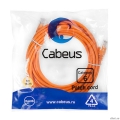 Cabeus PC-UTP-RJ45-Cat.6-5m-OR ����-���� U/UTP, ��������� 6, 2xRJ45/8p8c, ����������������, ���������, PVC, 5�  [��������: 5 ���]