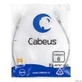 Cabeus PC-UTP-RJ45-Cat.6-0.5m-LSZH ����-���� U/UTP, ��������� 6, 2xRJ45/8p8c, ����������������, �����, LSZH, 0.5�  [��������: 2 ������]