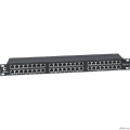 Cabeus PLHD-48-Cat.5e-SH-Dual IDC-1U ����-������ ������� ��������� 19" ������ (1U), 48 ������ RJ-45, ��������� 5e, ��������� ��������������, Dual IDC  [��������: 2 ������]