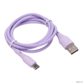 Cablexpert ������ USB2.0 AM/Type-C, 3�, 18��, QC3.0, �����������, ����, 1�, ����������, ����� (CC-USB2S-AMCM-1M-V)  [��������: 3 ������]