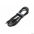 PERFEO ������ USB A ����� - C �����, 2.4A, ������, �������, ����� 1 �., ELASTIC (U4718)  [��������: 1 ���]