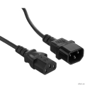 Exegate EX297747RUS ������ ������� Power EC-0,5P (C13->C14, VDE-250V-3*1.0mm2, ����, ������, 16A, 0.5�)  [��������: 6 �������]