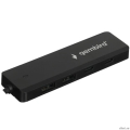 Gembird ������������ USB3.1 2xUSB, 2xType-C, � ���.��� (Type-C), ������ USB 19��, ������, ������� (UHB-C415)  [��������: 1 ���]