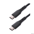 Cablexpert ������ USB2.0 Type-C/Type-C, 3�, 65��, PD/QC3.0, �����������, ����, 1�, ������, ����� (CC-USB2S-CMCM-1M-BK)  [��������: 3 ������]
