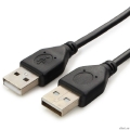 Cablexpert ������ USB2.0 AM/AM, �����, 28/26AWG, ����, Pro, 3�, ������, ����� (CC-USB2-AMAM-3M)  [��������: 3 ������]