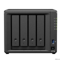 Synology DS925+ ������� ��������� NAS AMD Ryzen V1500B 2.2 GHz 4 GB DDR4 ECC SODIMM /3.5" SATA HDD / SSD SATA 2,5 ����� / M.2 2280 NVMe SSD / Hot Swap / ����� UK/HK 3-pin  [��������: 3 ����]