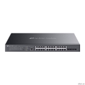 TP-Link SG3428XMPP Omada 24-�������� ���������� ����������� ���-���������� ������ L2+ � 4 SFP+ ������� 10G  [��������: 3 ����]